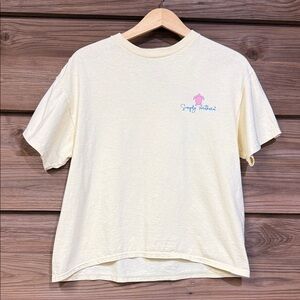 Simply Southern Kids Light Yellow T-Shirt